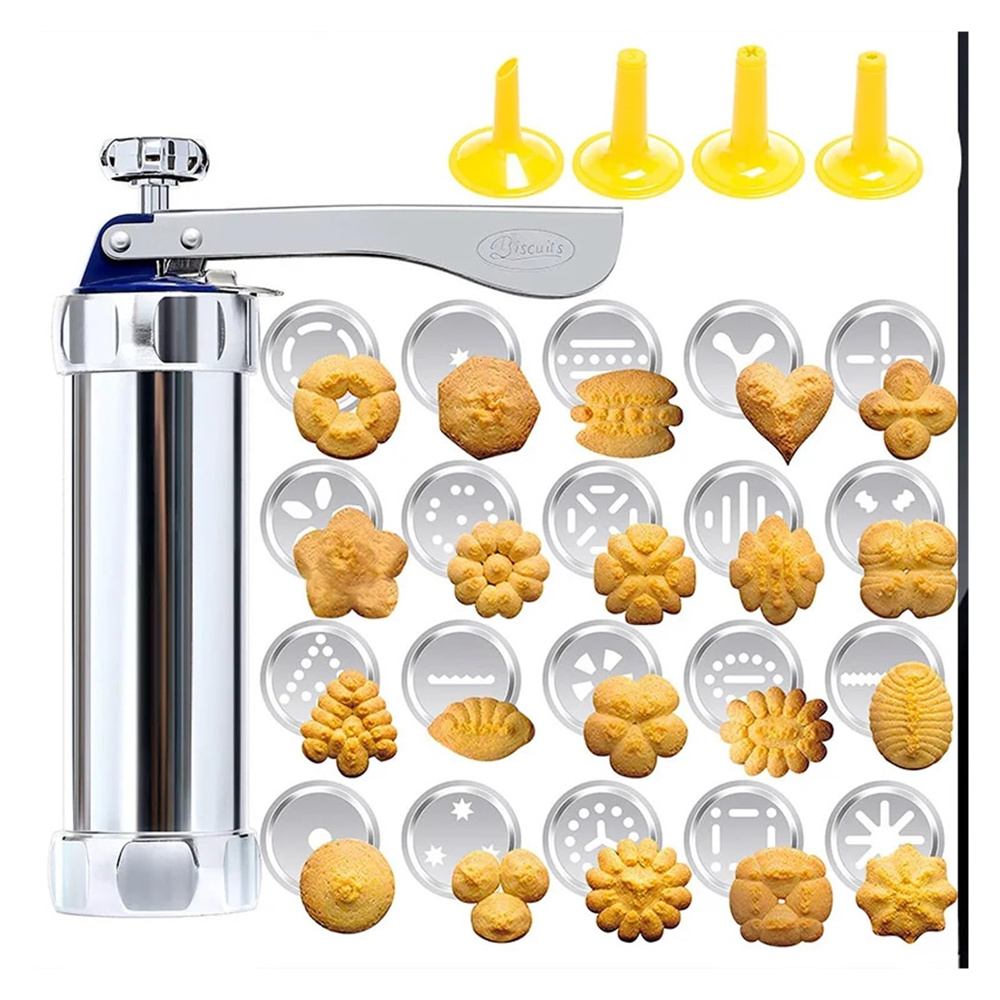 クッキープレスガンキット アルミ製クッキー・チュロスメーカー - Churros Maker Gun のレビューと価格