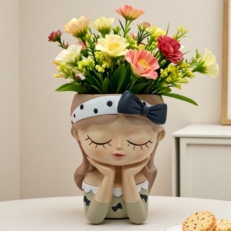 シリコンモールド、かわいいリボン柄の女の子、花柄、北欧スタイ - Potsticker Mold のレビューと価格