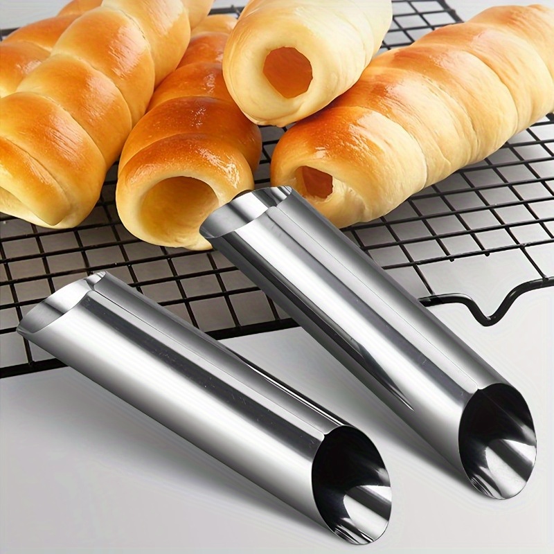 ステンレス製のカンノーリチューブ、ノンスティッククリームホー - Danish Pancake Pan のレビューと価格